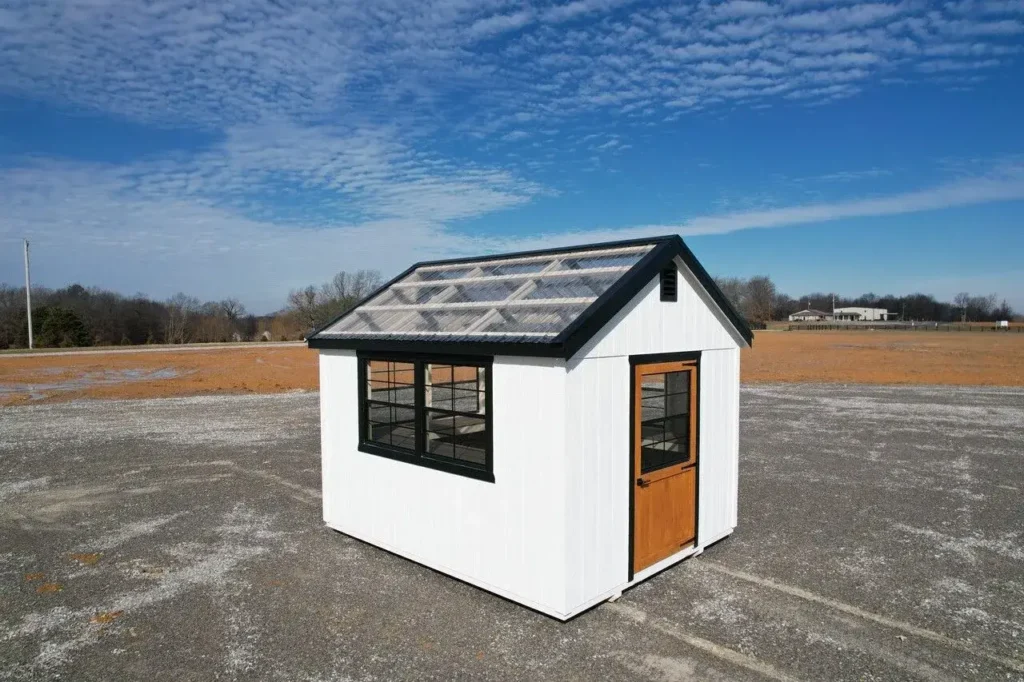 custom wooden greenhouse shed eustis fl