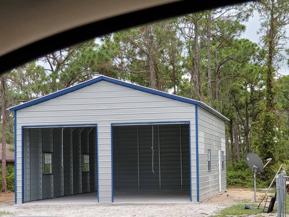 double door metal garage summerfield fl