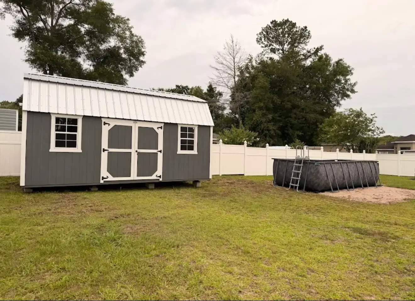 lofted barn side utility sheds gainesville fl