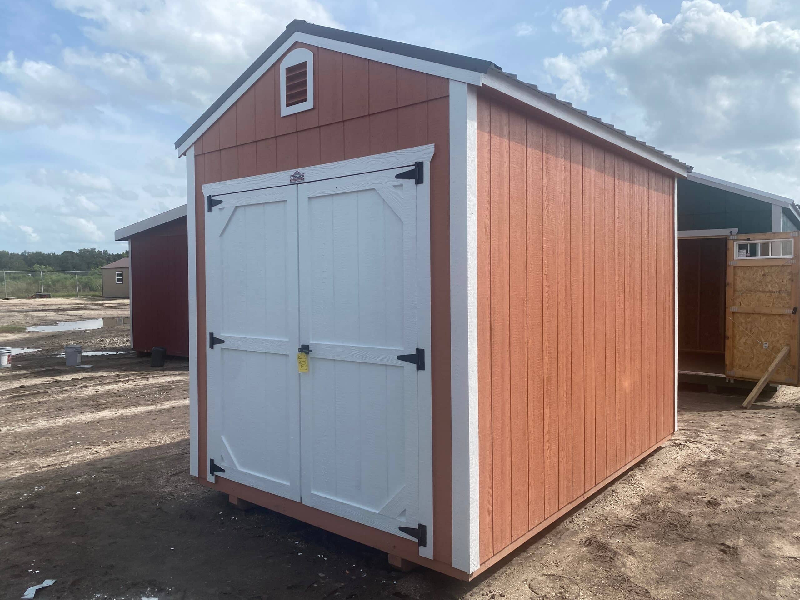 wooden gable utility sheds bushnell fl